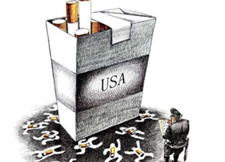 美国如何控烟
